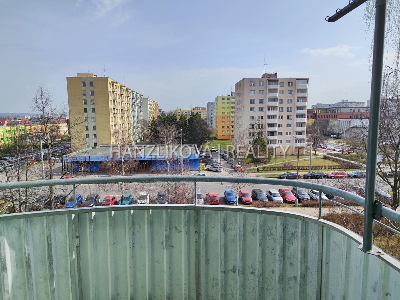 Balkon, pronájem bytu 1+1, J. Opletala, České Budějovice