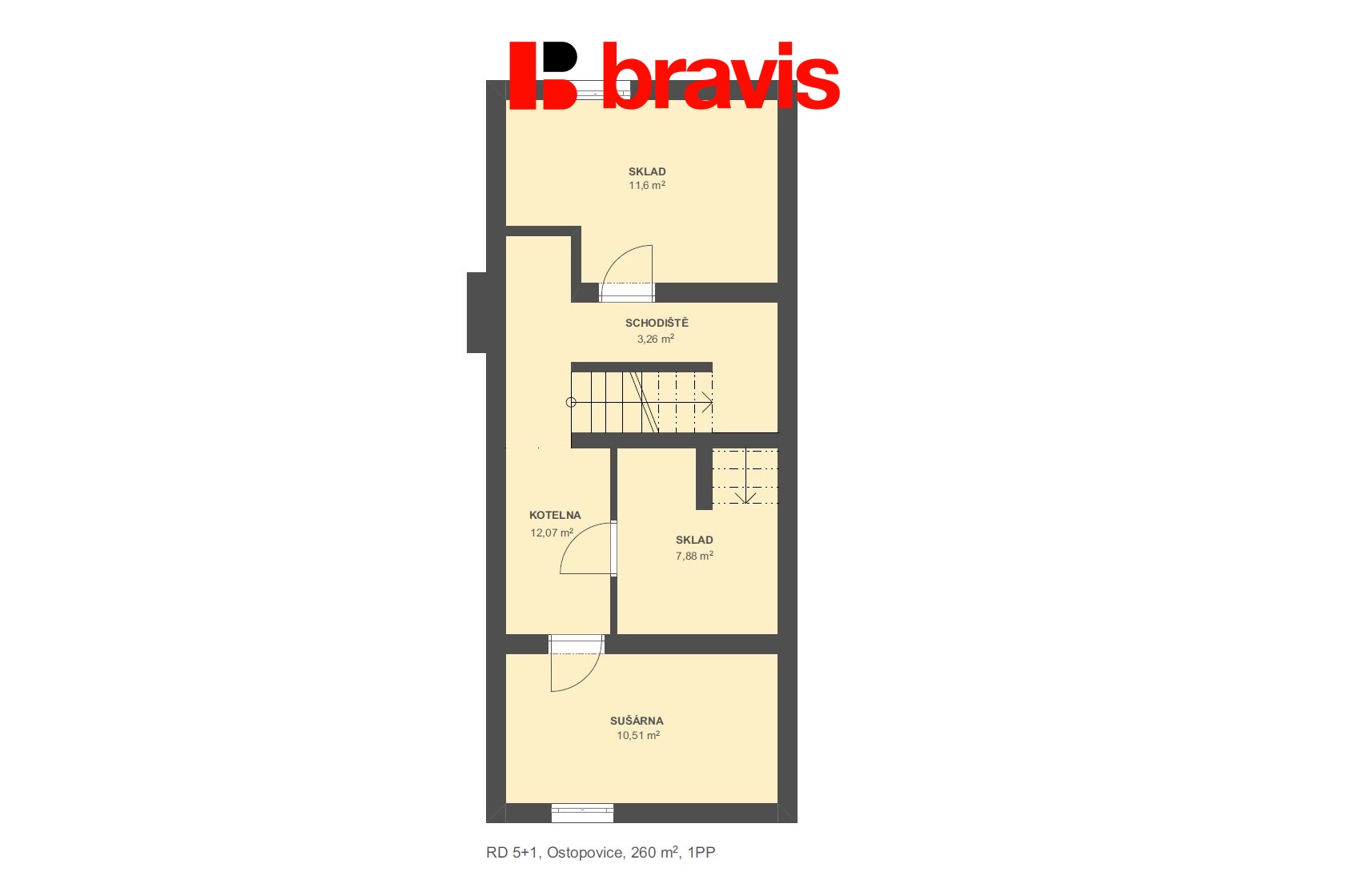 RD 5+1 Ostopovice 260m2 1PP