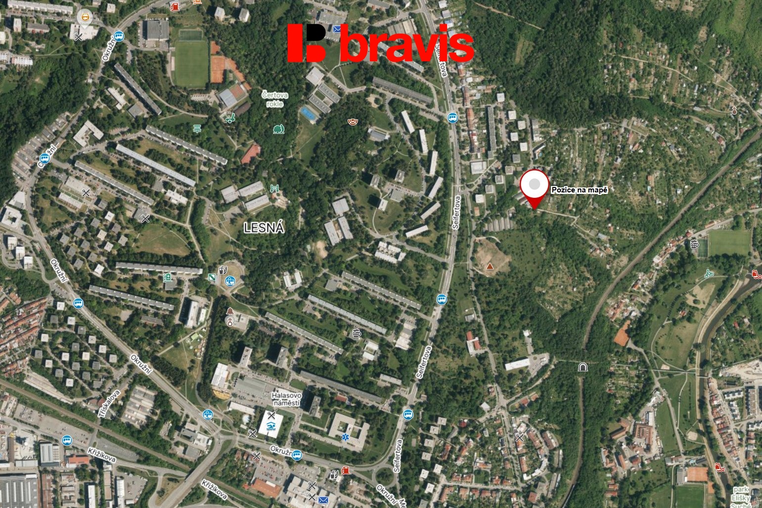 Lesná pozemek 2