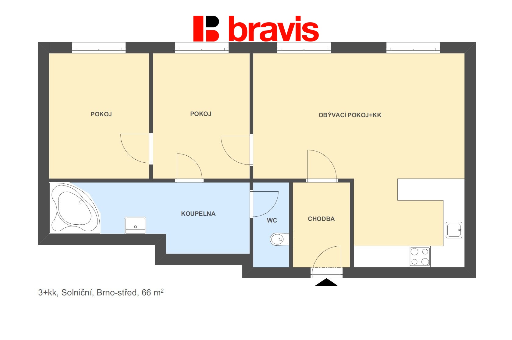 3+kk Solnic?ni? 66m2