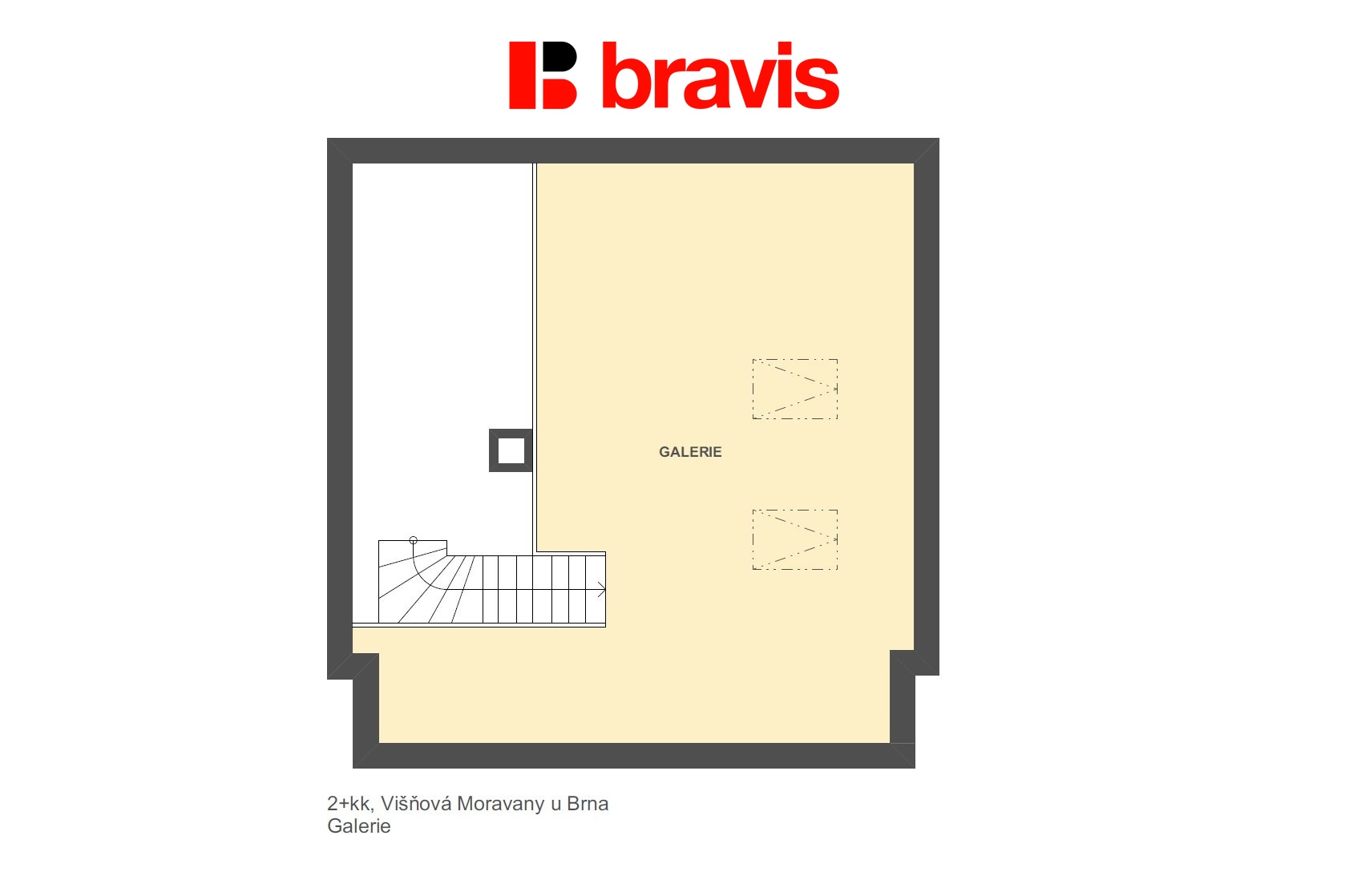 2+kk Vis?n?ova? galerie