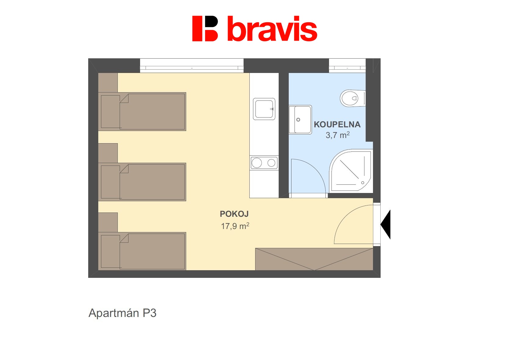 Penzion Vintrovna Apartmán P3