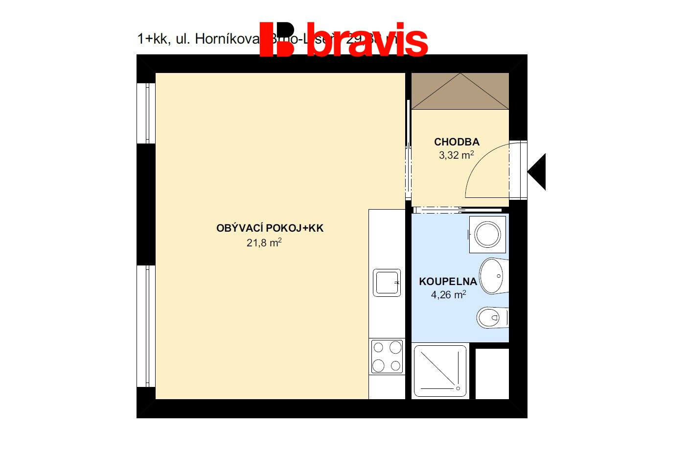 1+kk Horni?kova 29,38m2