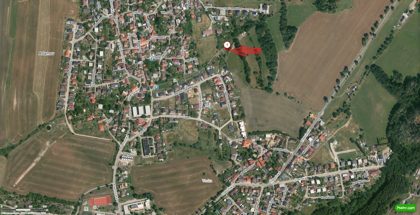 šipka pozemek č. 5.jpg