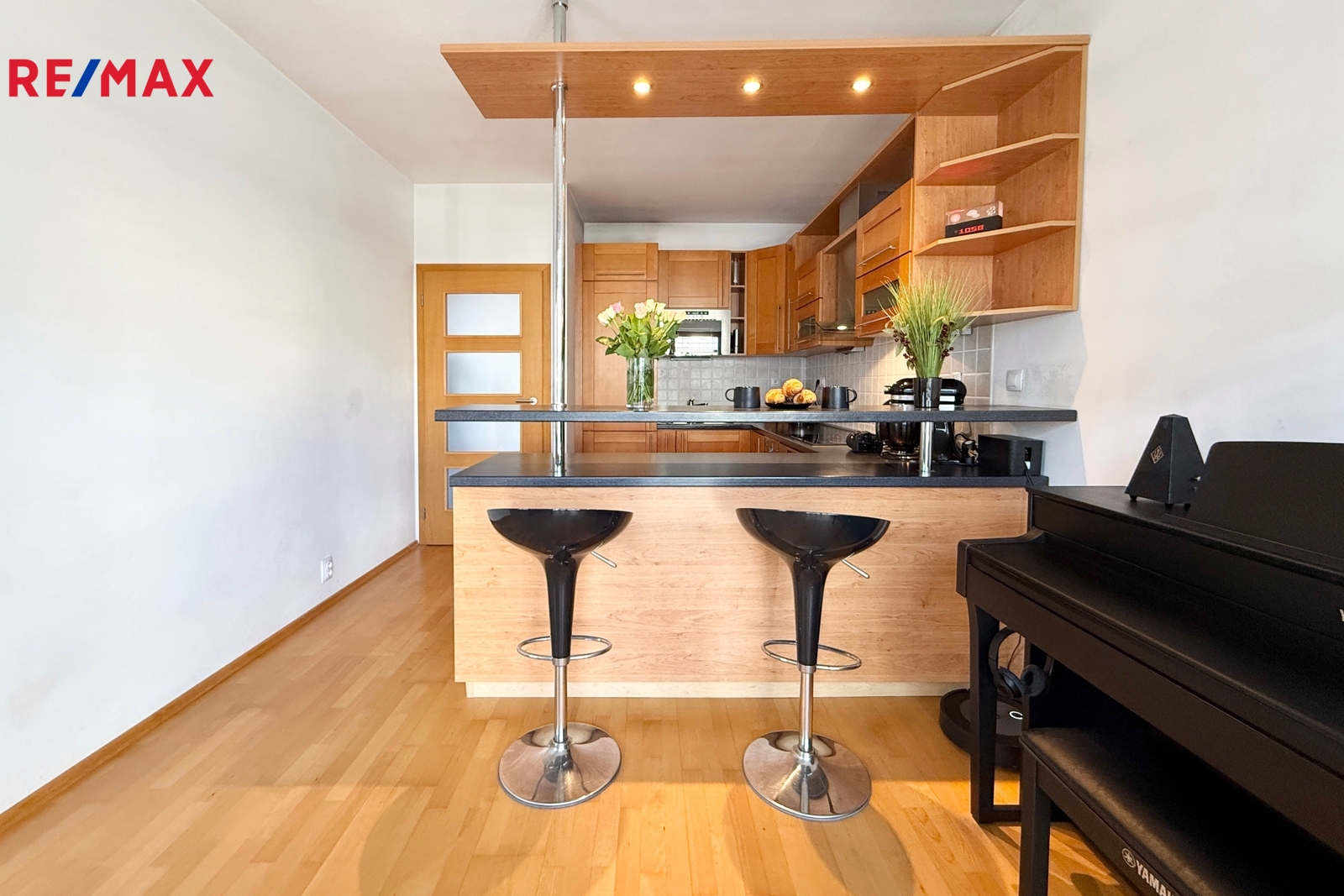 Obývací pokoj a kuchyně 2.NP