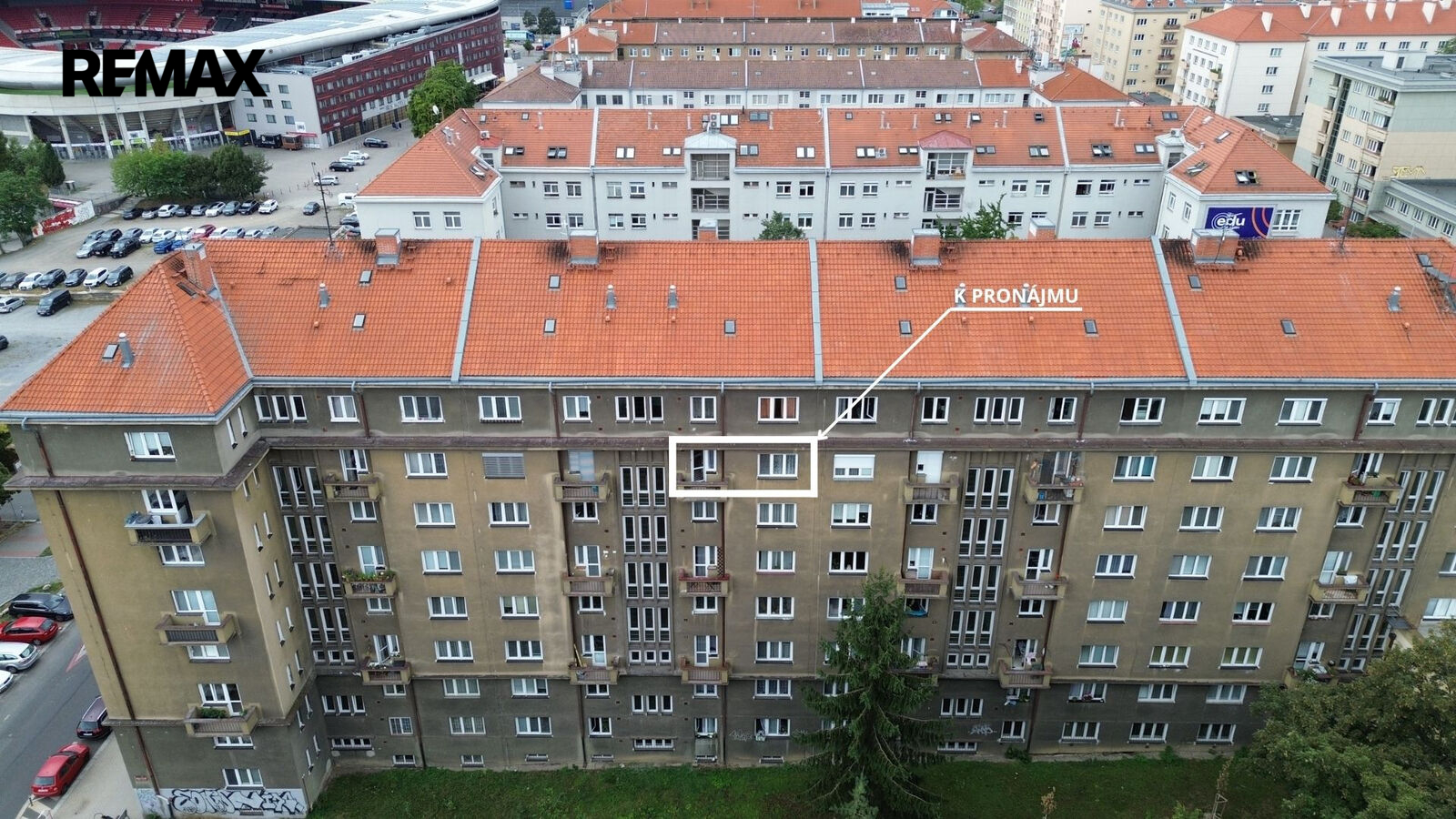 Zadní pohled na dům