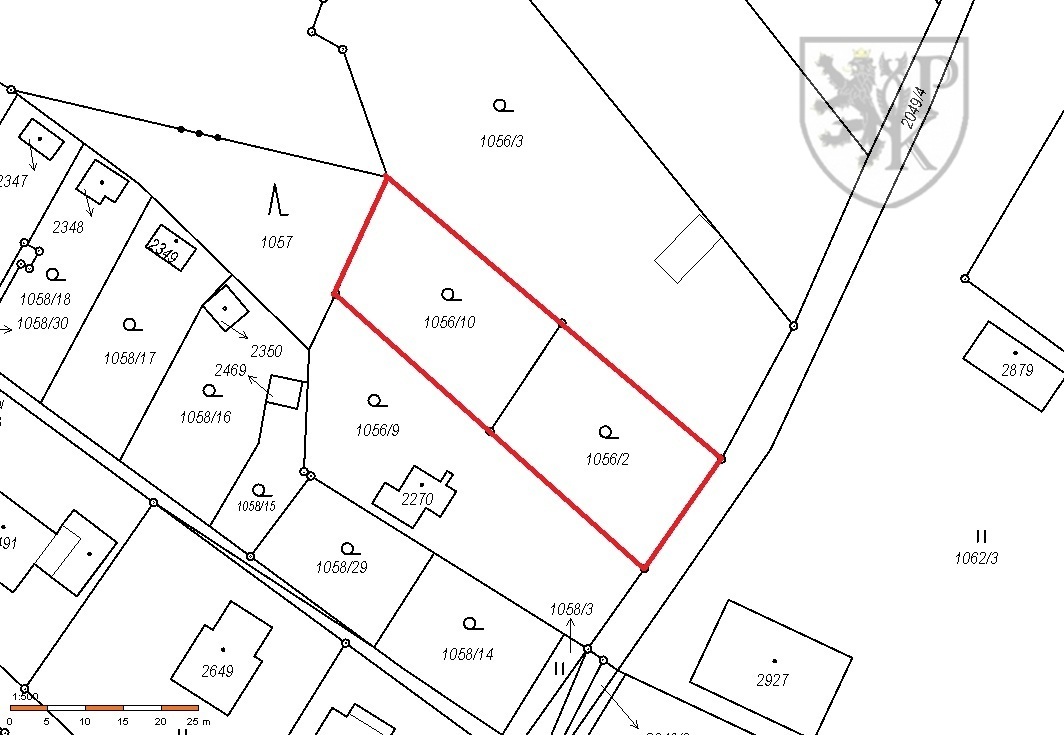 Prodej stavební parcely, 954 m² Blatná (okres Strakonice), obrázek 1