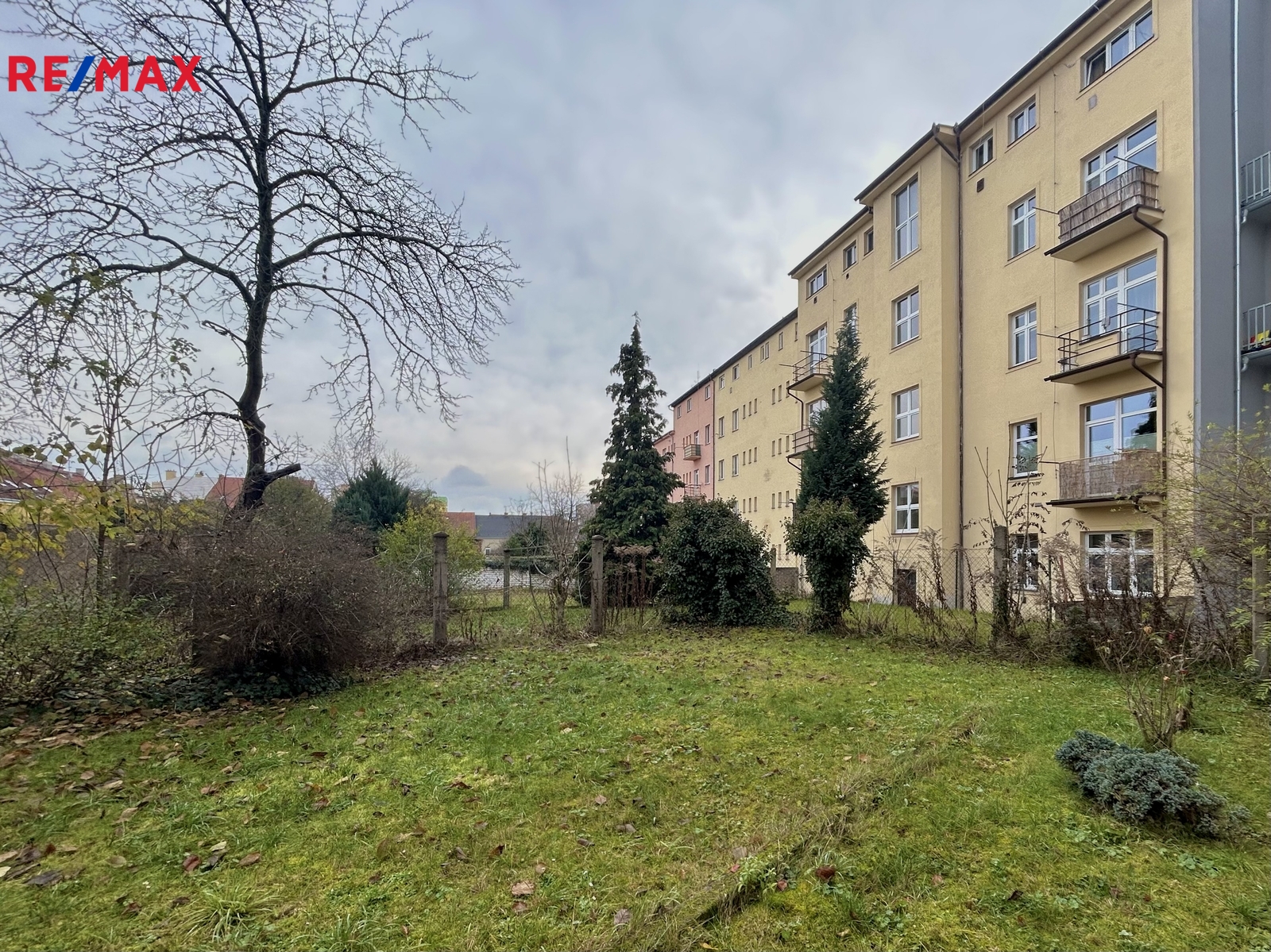 Pohled do vnitrobloku