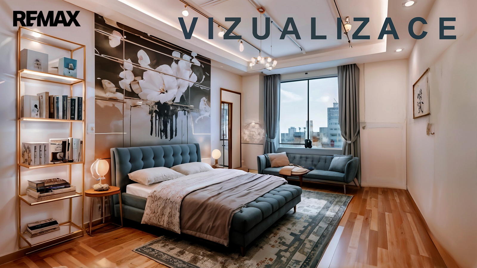 Ložnice - vizualizace