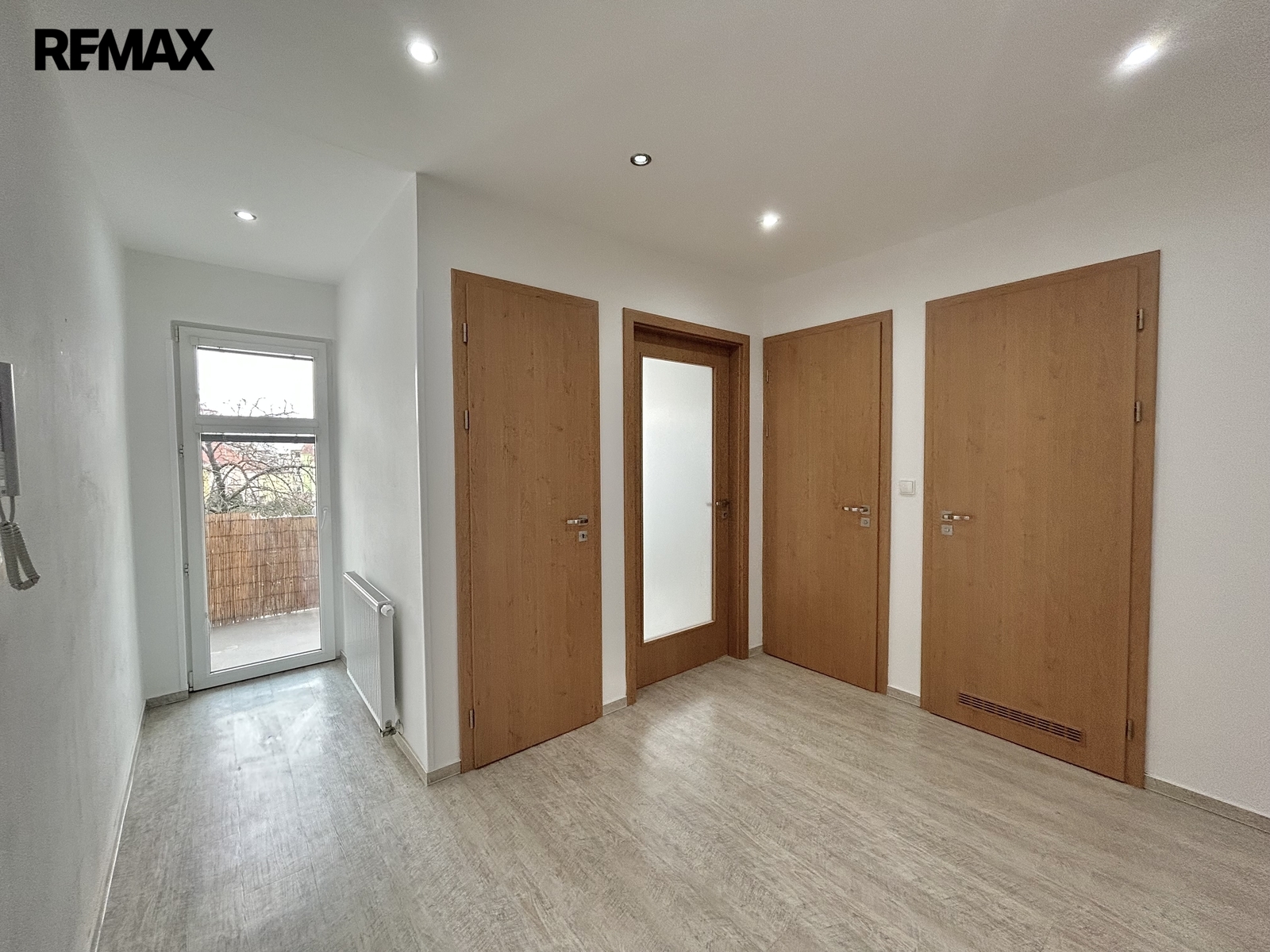 Pohled na jeden ze tří bytů v domě