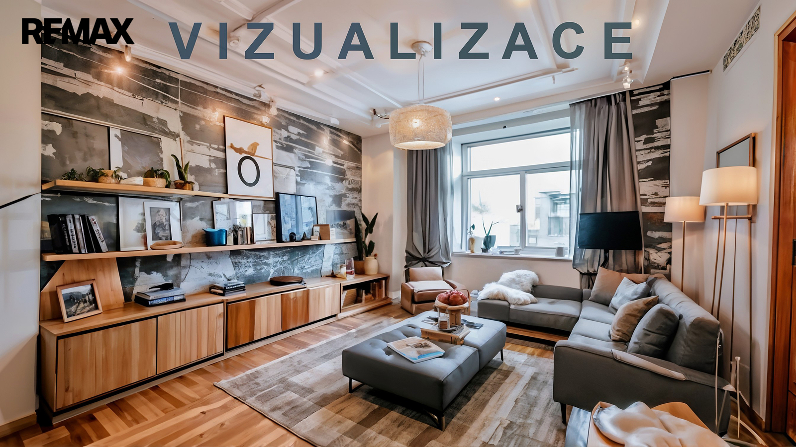 Obývací pokoj - vizualizace