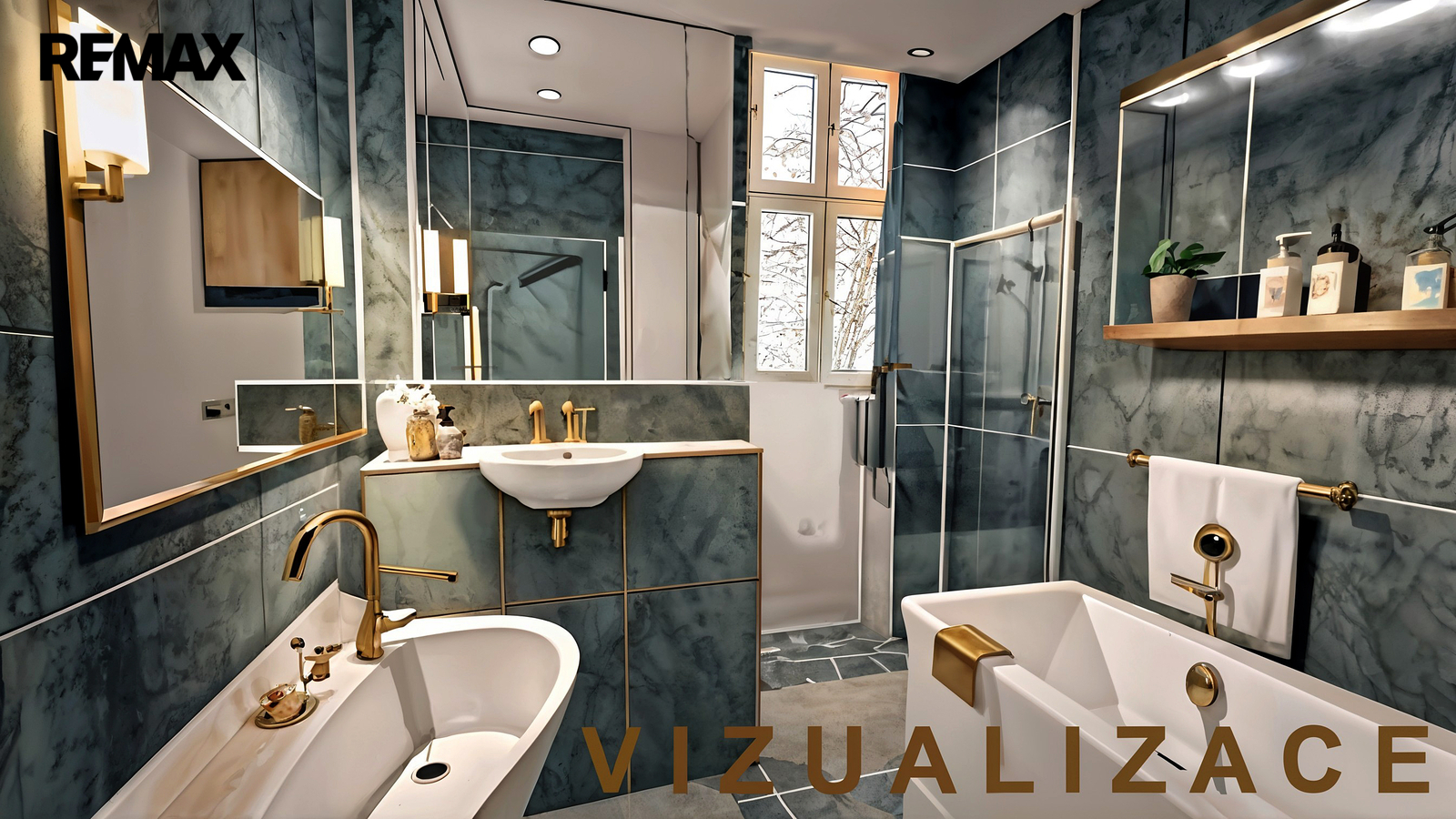Koupelna - vizualizace