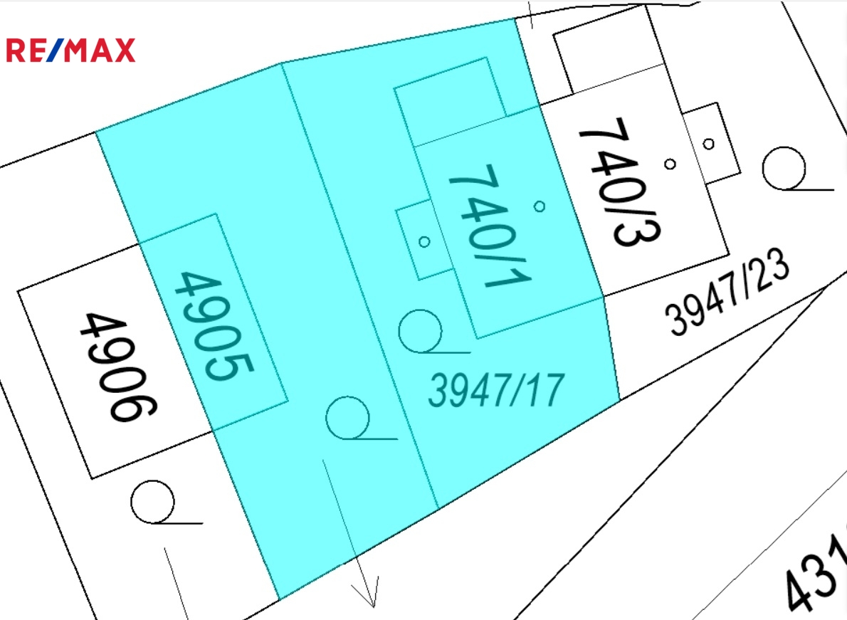 Katastrální snímek 1
