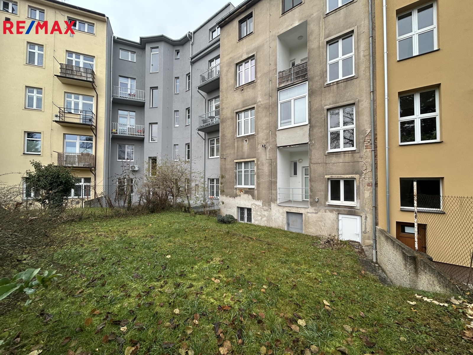 Pohled do vnitrobloku