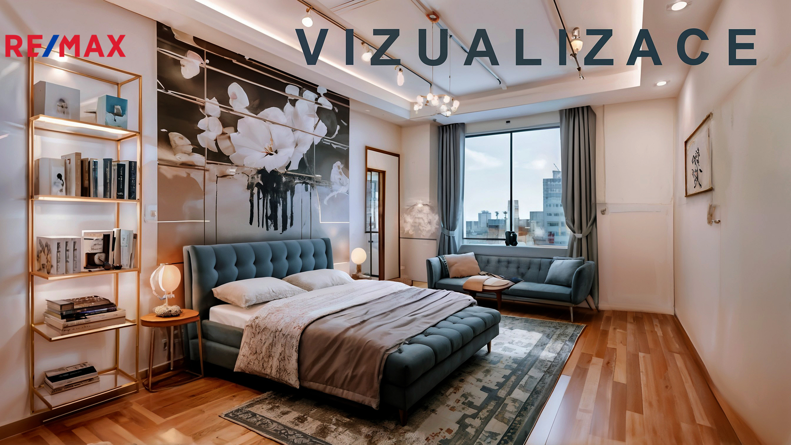 Ložnice - vizualizace