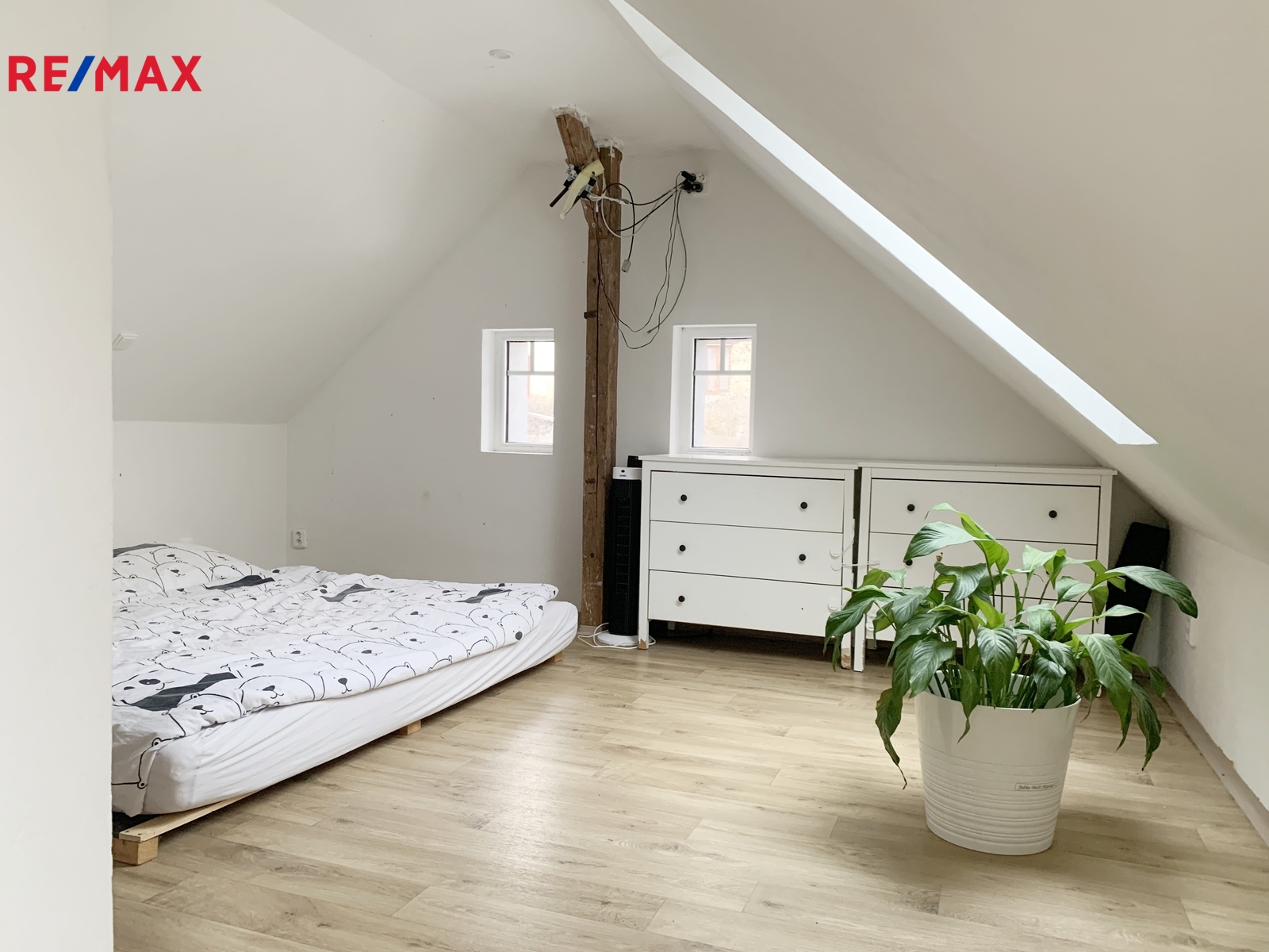 ložnice v podkroví