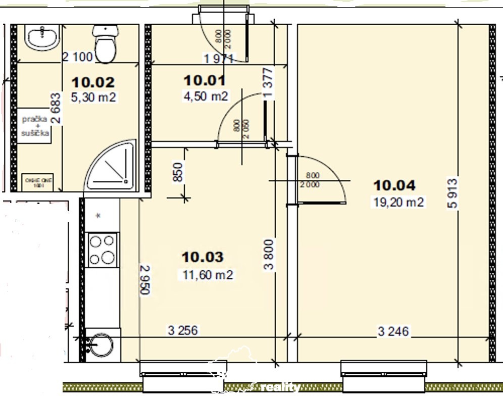 plánek bytu 10, Natalie