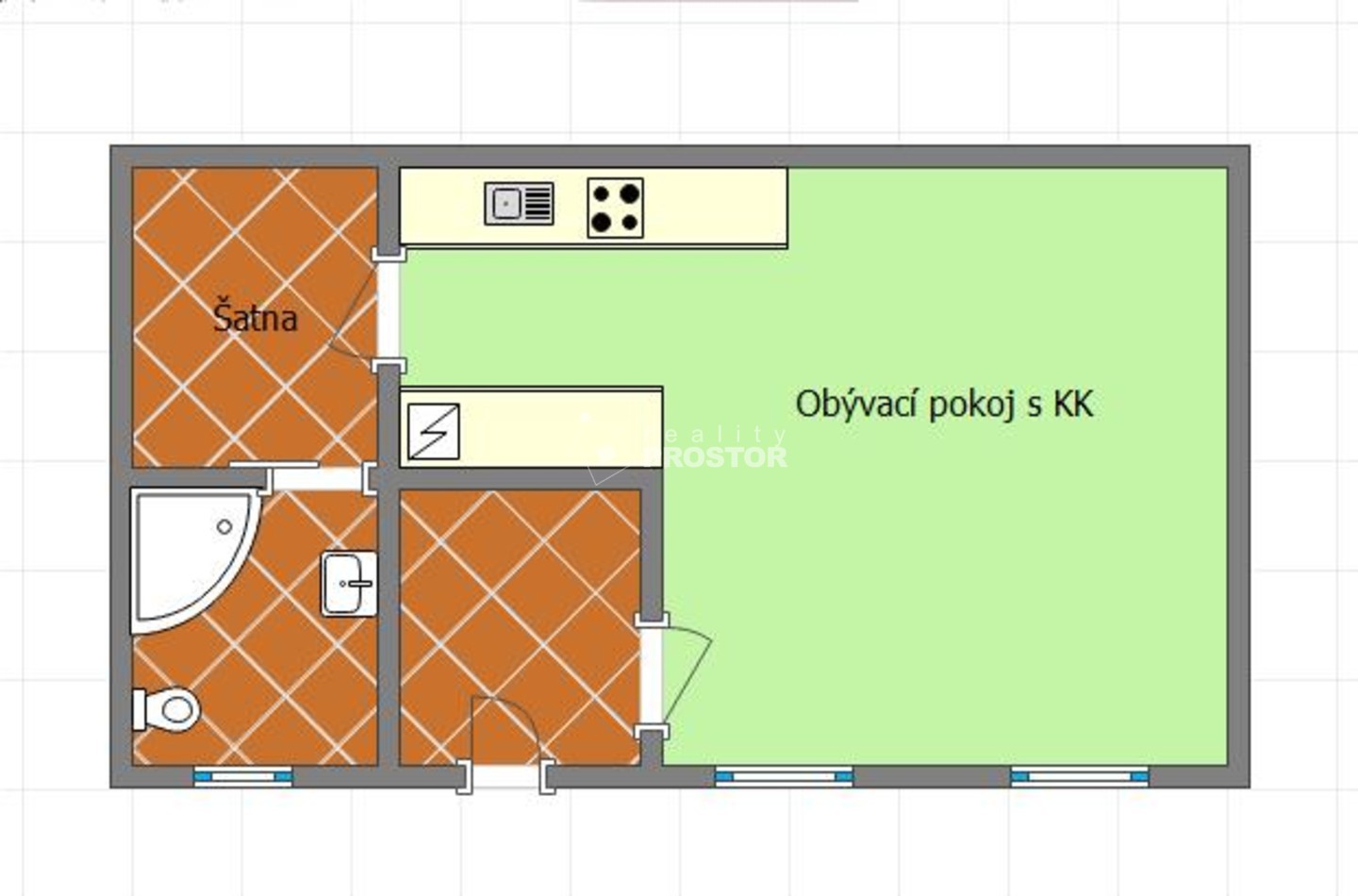 orientační plánek