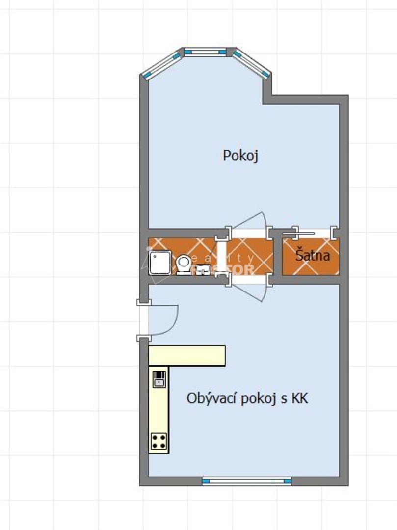 orientační plánek