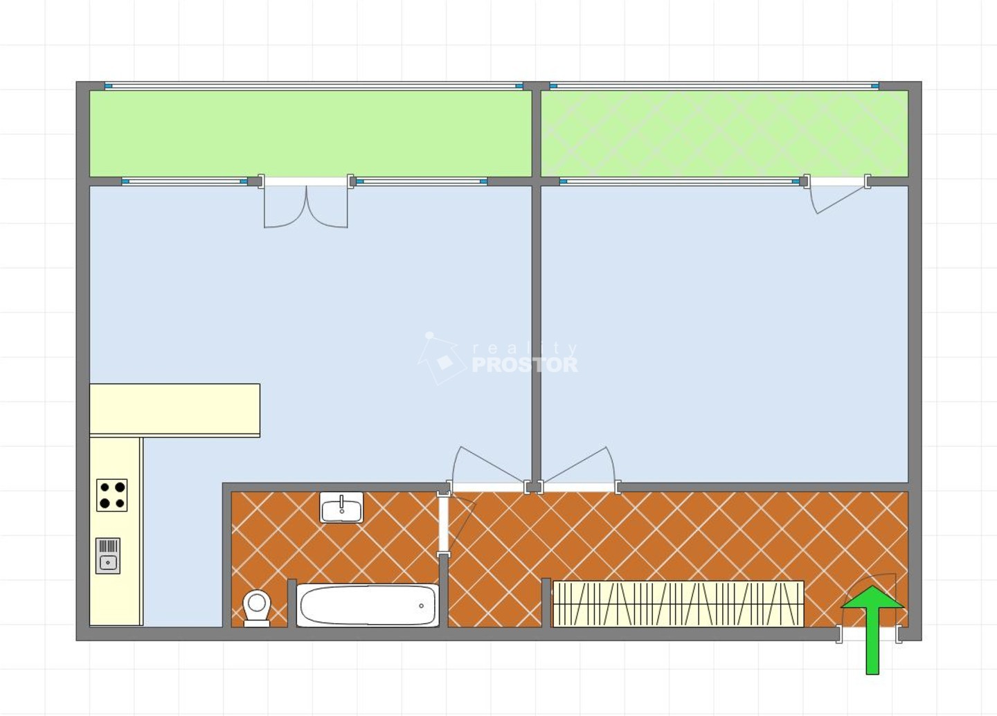 orientační plánek