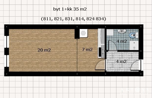 byt 811, 821, 831, 814, 824, 834 2D