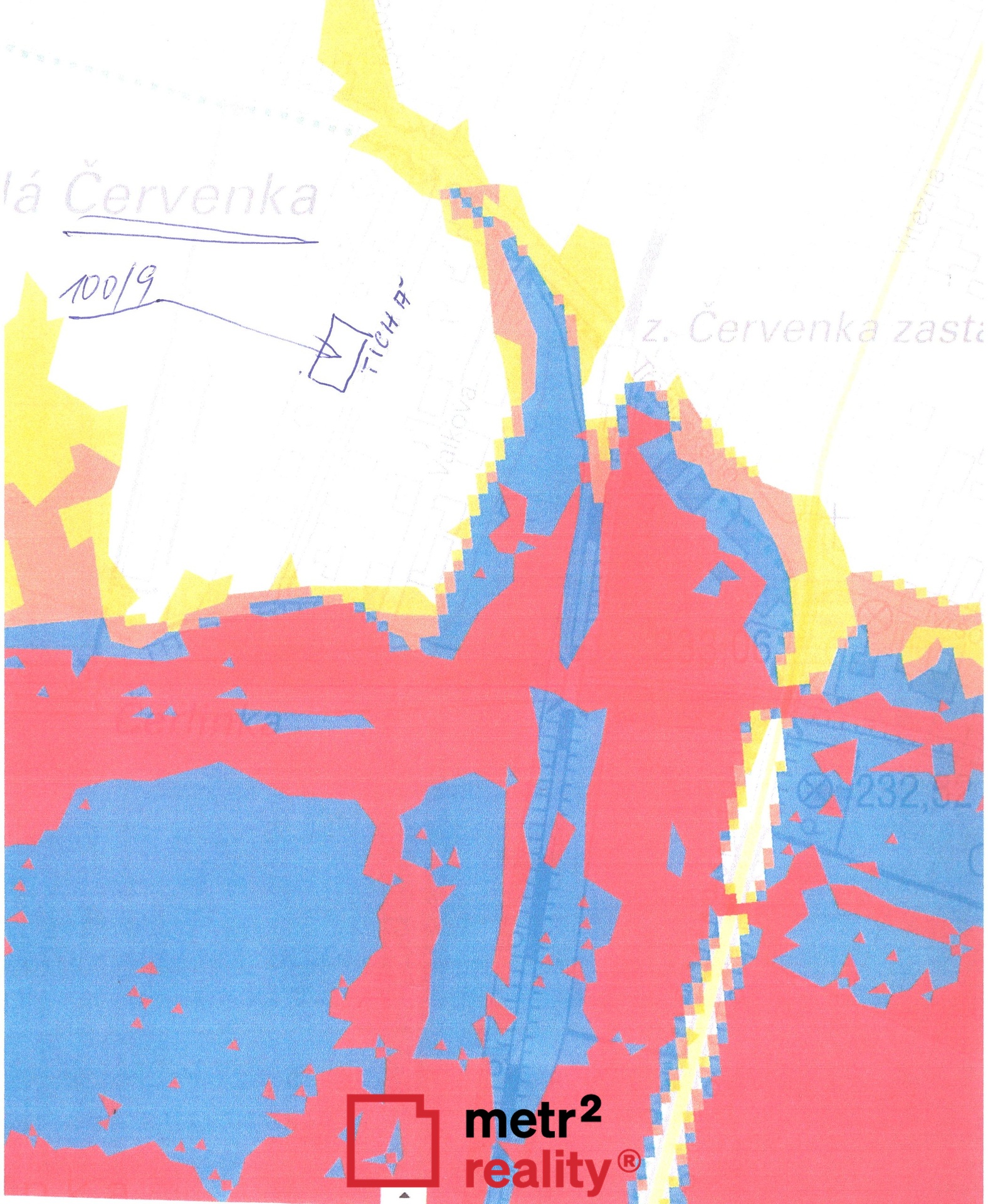 záplavová mapa