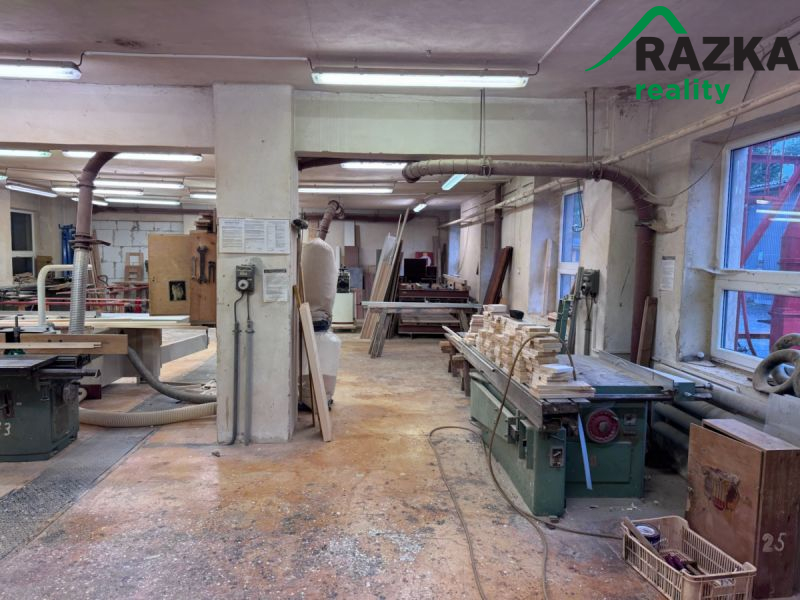 Pronájem zavedené  truhlárny Bor u Tachova ( 280m2