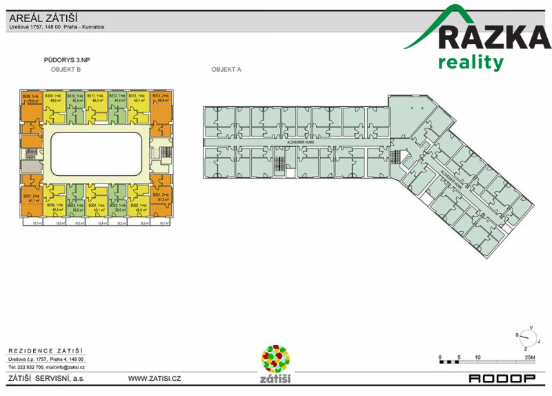 Byt 2+kk - nadstandardní bydlení a služby pro seniory 