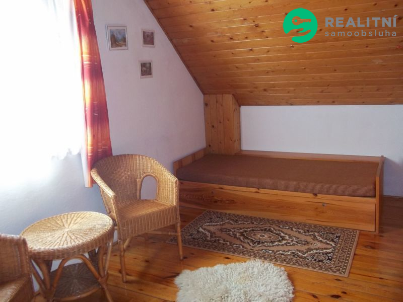 chata u přehradní nádrže Trnávka