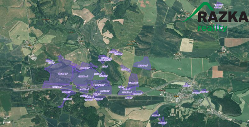 292 ha zemědělské půdy