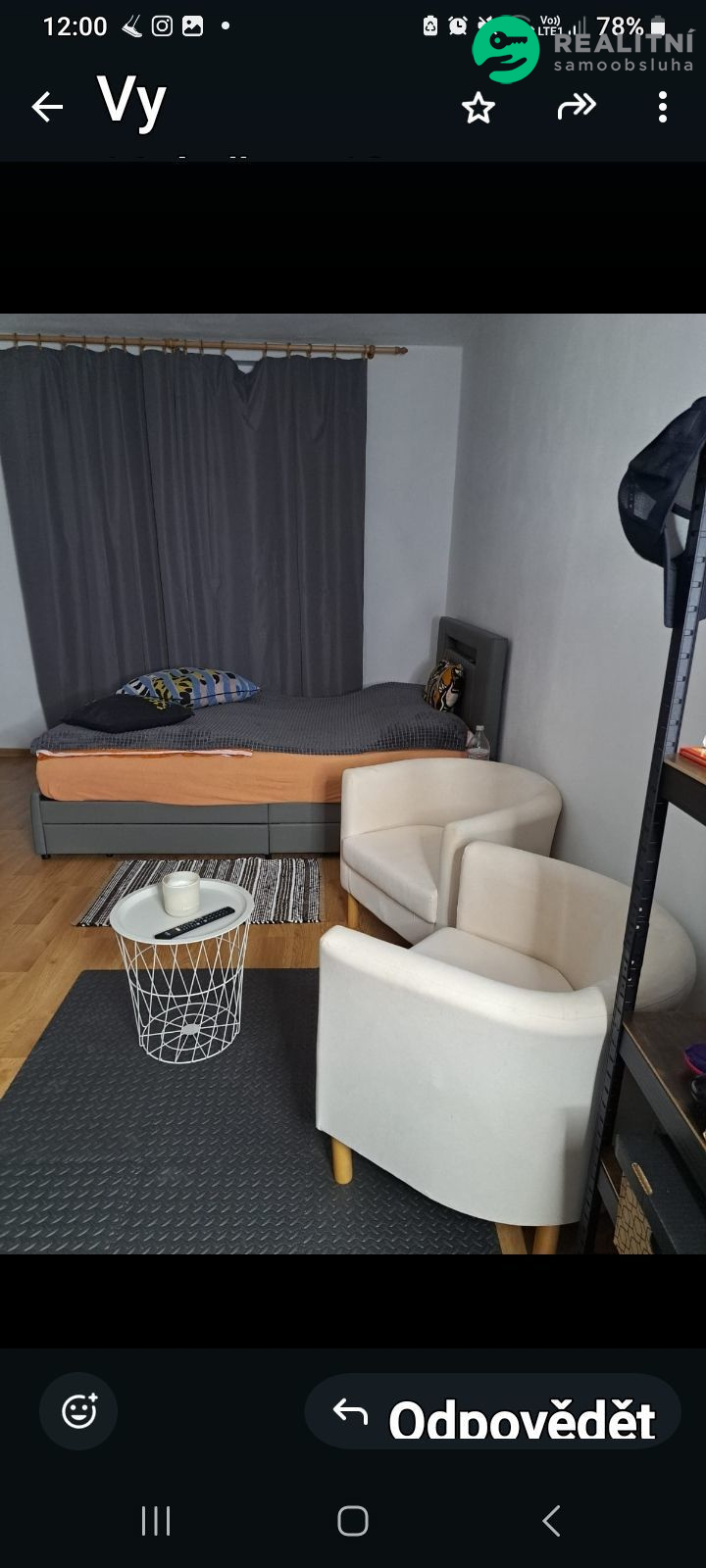 Byt 1 kk k pronajmu Česká Třebová