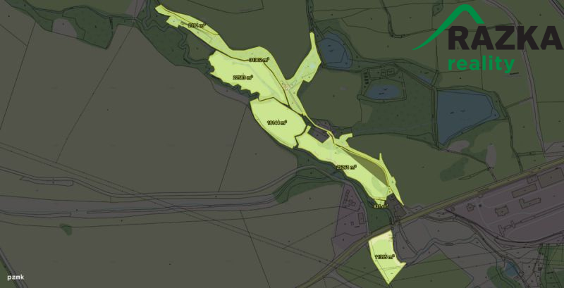 Prodej zemědělských pozemků kú Planá u Mar. Lázní