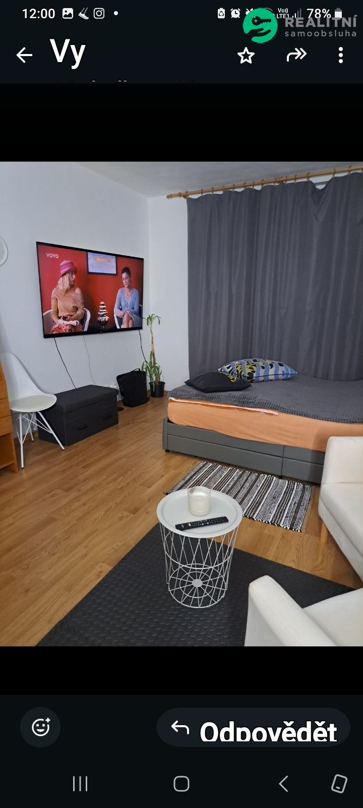 Byt 1 kk k pronajmu Česká Třebová