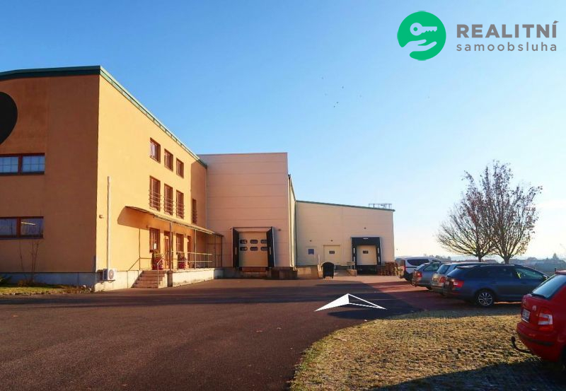 Nájem skladu, plocha 732 m2, pro TIR, u exitu D5 Ž