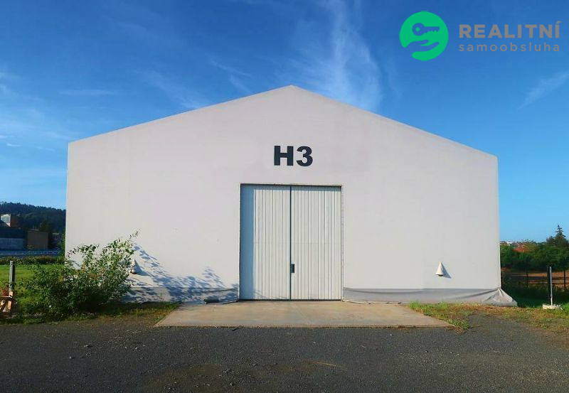 Nájem studené haly 480 m2, Exit D5, KRÁLŮV DVŮR (B