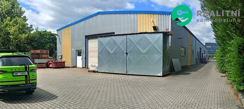 Nájem haly 900 m2, moderní kanceláře, u RUDNÉ, Praha západ