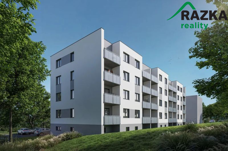 Novostavba 4+kk s balkonem, 85 m2, Tachov, ul. Pal