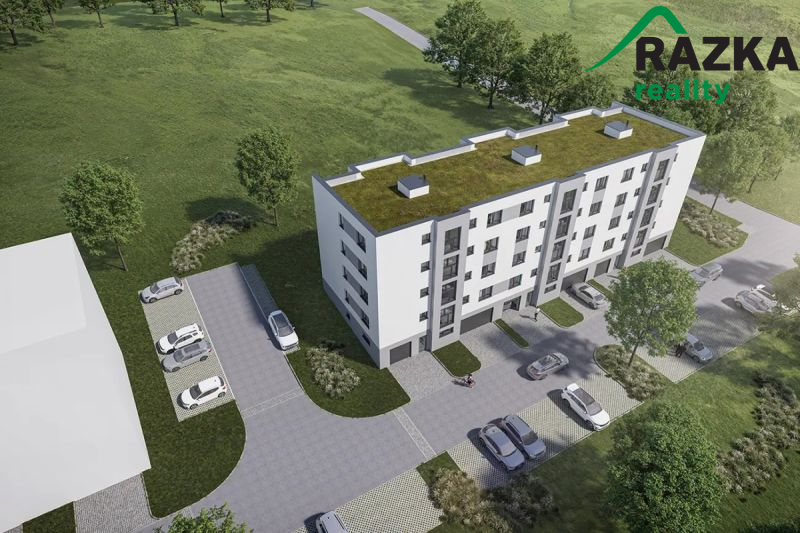 Novostavba 3+kk s balkonem, 74 m2, Tachov, ul. Pal