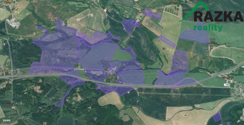 292 ha zemědělské půdy