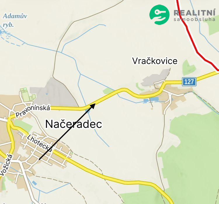 Pozemek v kú Načeradec