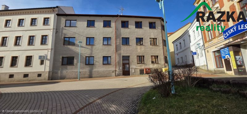 Byt 1+KK (27 m2) Tachov, ul. B. Němcové