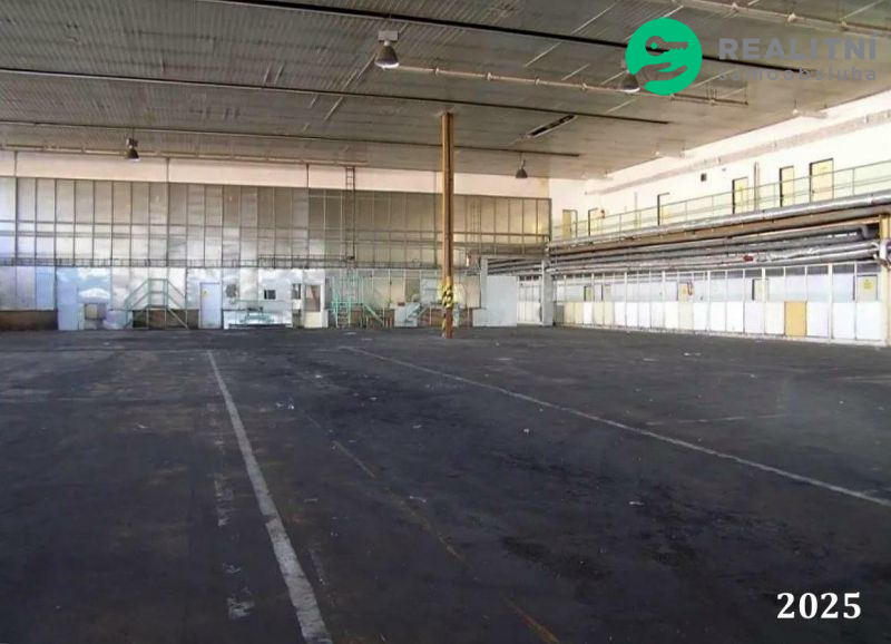 Nájem skladu, výroby 2.462 m2, zázemí. PŘÍBRAM