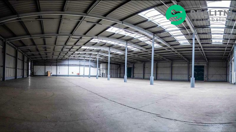Nájem temper. skladu 800 m2, viditelný z D5, u ROKYCAN