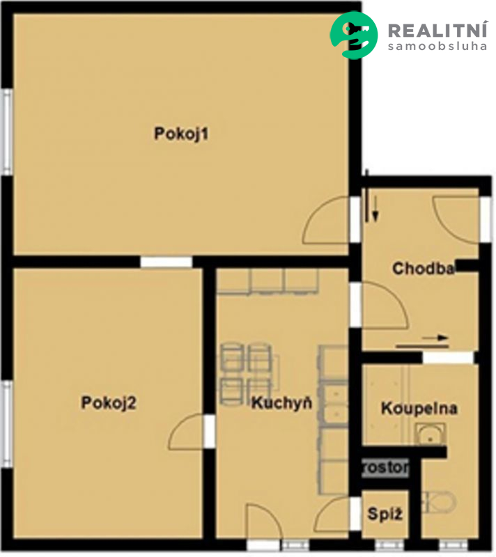 Prodej bytu 2+1 66 m² Karlovy Vary Drahovice
