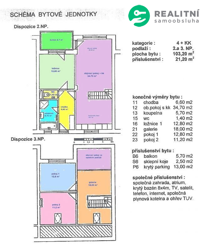 Moderní dvoupatrový byt v kouzelné lokalitě. 4+kk v Řitce, která sousedí s CHKO Brdy