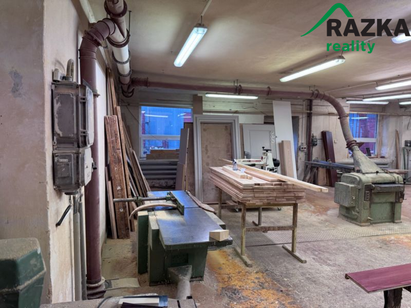 Pronájem zavedené  truhlárny Bor u Tachova ( 280m2