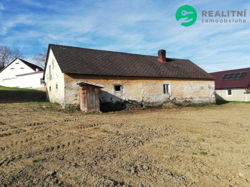 Chalupa se stodolou v okolí Klatov, Těšetiny