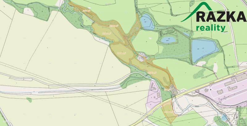 Prodej zemědělských pozemků kú Planá u Mar. Lázní