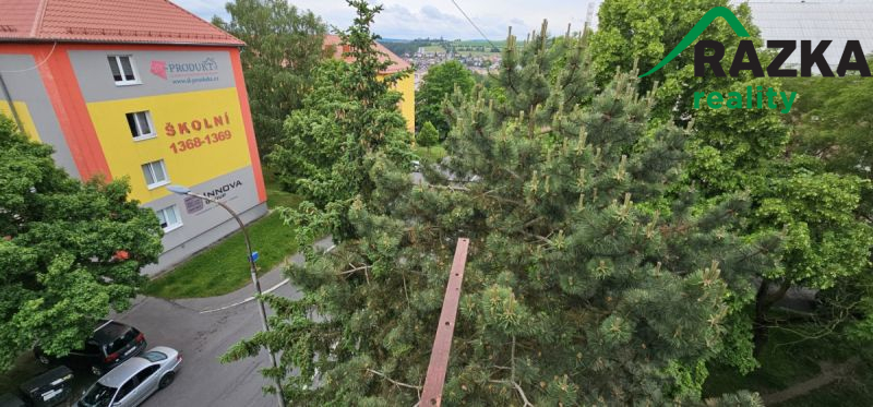 Byt 2+1 s balkonem (58 m2) Tachov, ul. Školní