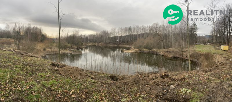 Pozemek u rybníka - Oldřichov v Hájích (Liberecko)